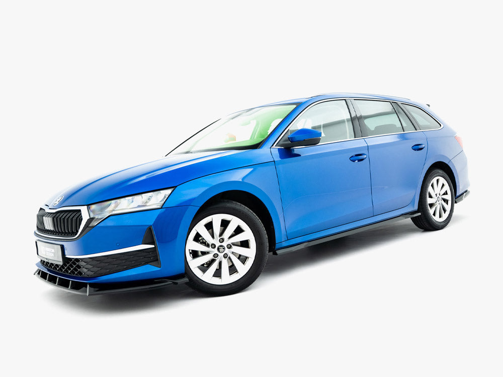 Maxton Design - Side Skirts Diffusers Skoda Octavia Liftback / Estate Mk4 Facelift
