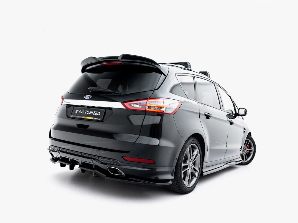Maxton Design - Rear Splitter (Vertical Bars) Ford S-Max ST-Line Mk2 Facelift