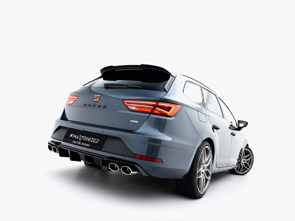 Maxton Design - Spoiler CAP V.1 Seat Leon Cupra ST Mk3 / Mk3 Facelift