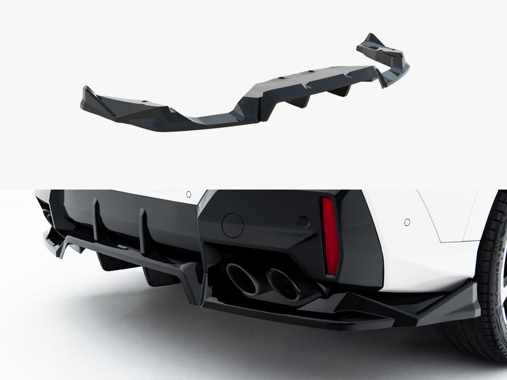 Maxton Design - Rear Splitter (Vertical Bars) BMW X2 M35i U10