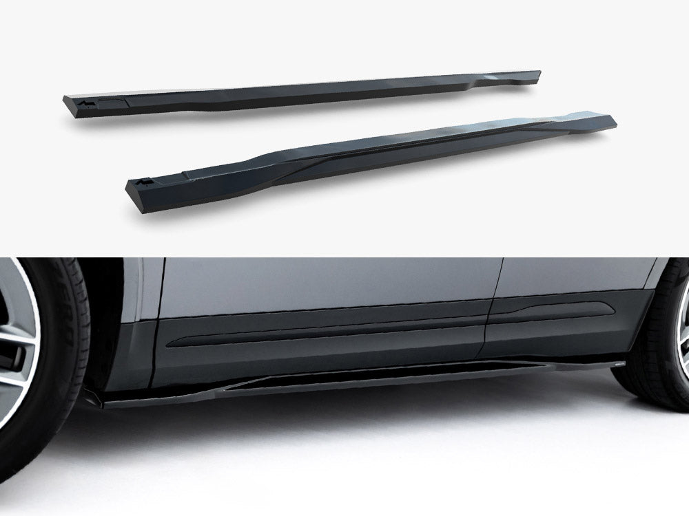 Maxton Design - Side Skirts Diffusers Mercedes-AMG GLA 35 H247 Facelift