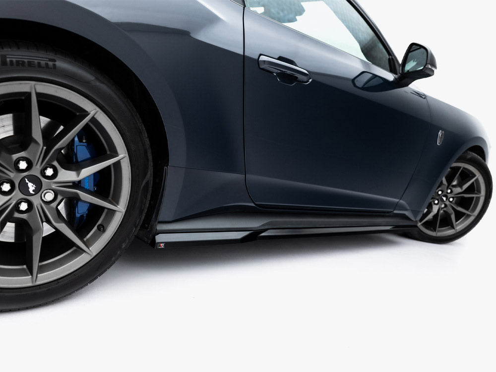 Maxton Design - Side Skirt Diffusers Ford Mustang Dark Horse Mk7