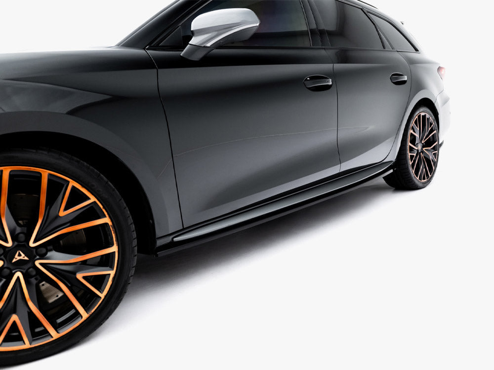 Maxton Design - Side Skirt Diffusers V.1 Cupra Leon ST / Hatchback Aero Mk1 Facelift