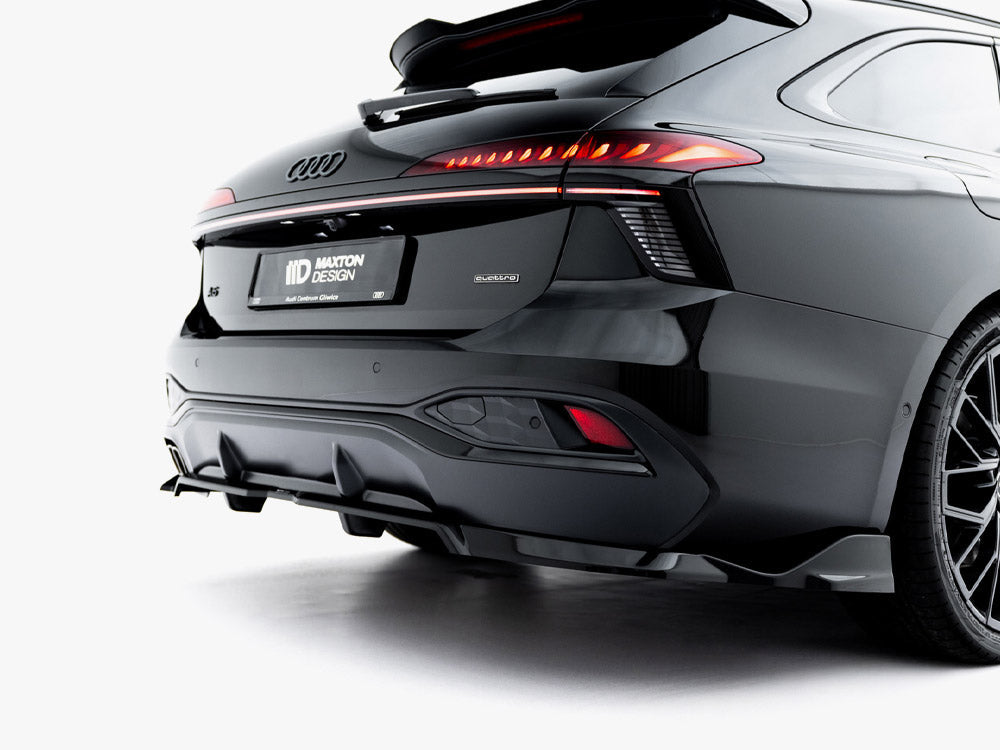 Maxton Design - Rear Splitter (Vertical Bars) V.2 Audi A6 S-Line C9