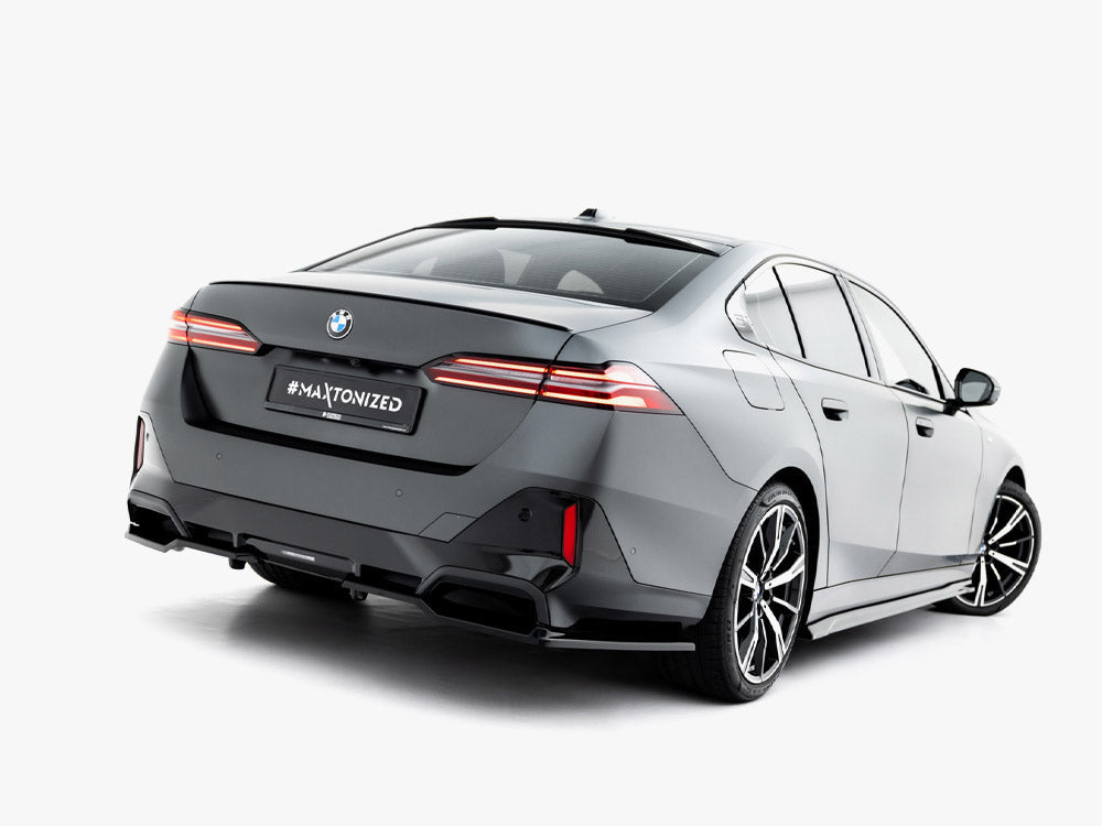 Maxton Design - Rear Splitter (Vertical Bars) V.2 BMW 5 / i5 M-Pack Sedan / Touring G60 / G61