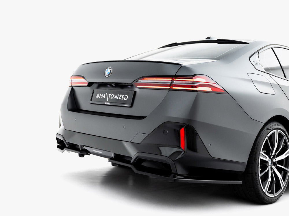 Maxton Design - Rear Splitter (Vertical Bars) V.2 BMW 5 / i5 M-Pack Sedan / Touring G60 / G61
