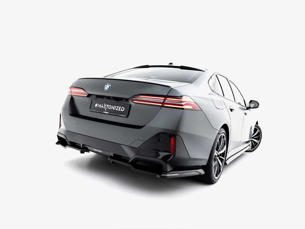 Maxton Design - Rear Splitter (Vertical Bars) V.1 BMW 5 / i5 M-Pack Sedan / Touring G60 / G61