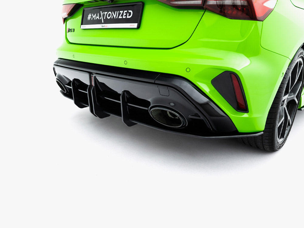 Maxton Design - Street PRO Rear Diffuser Audi RS3 Sportback 8Y Facelift