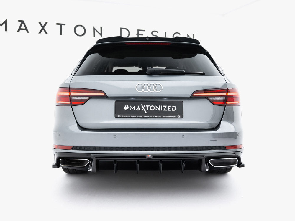 Maxton Design - Rear Valance Audi A4 / A4 S-Line Sedan / Avant B9