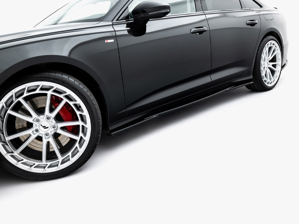 Maxton Design - Side Skirt Diffusers Audi A6 S-Line / S6 C8 / C8 Facelift