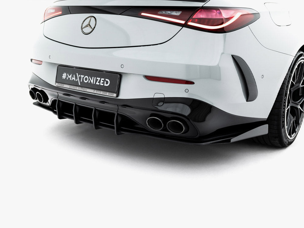 Maxton Design - Street PRO Rear Diffuser + Flaps Mercedes-AMG CLE 53 Aero C236