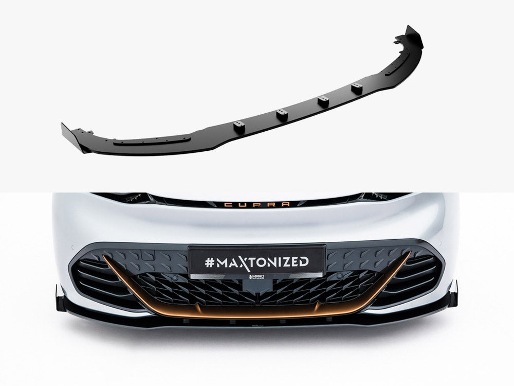 Maxton Design - Street PRO Front Splitter + Flaps Cupra Born Mk1