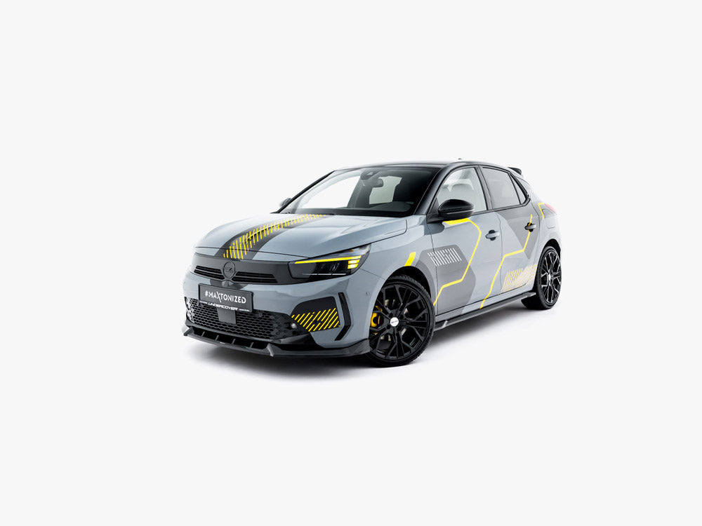 Maxton Design - Front Splitter Vauxhall / Opel Corsa F Facelift (Mk6 Facelift)