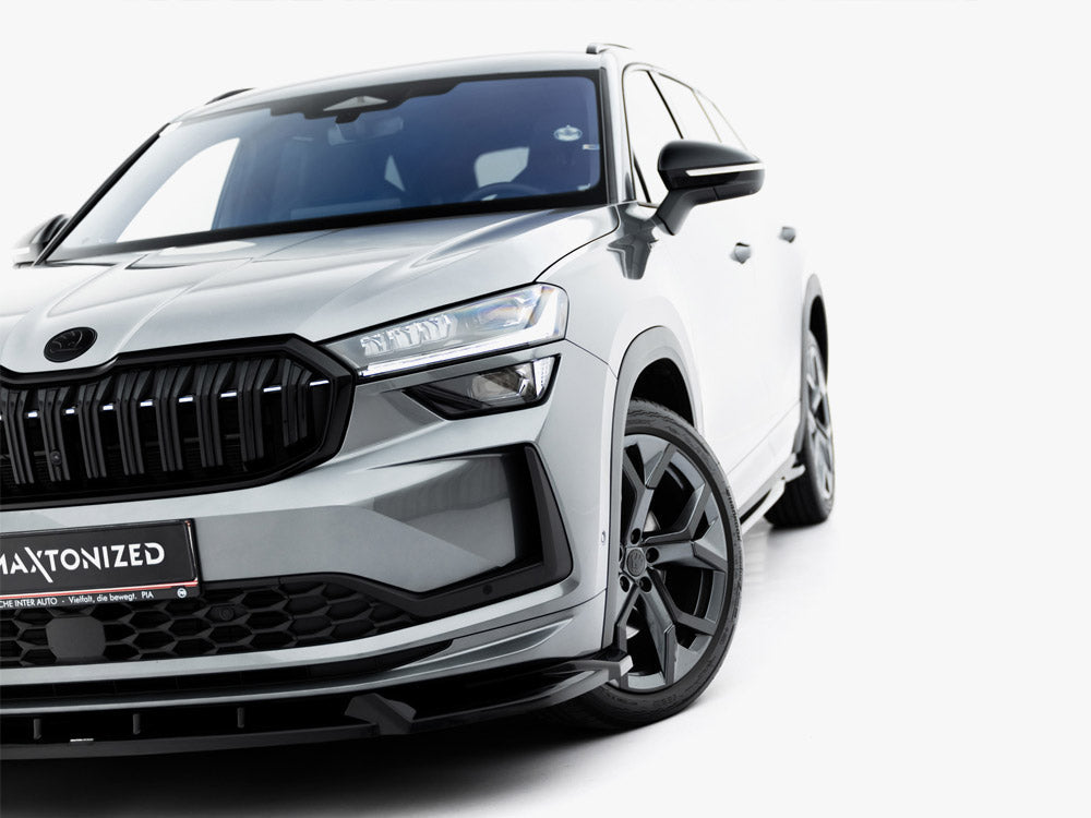 Maxton Design - Front Splitter V.1 Skoda Kodiaq Sportline Mk2