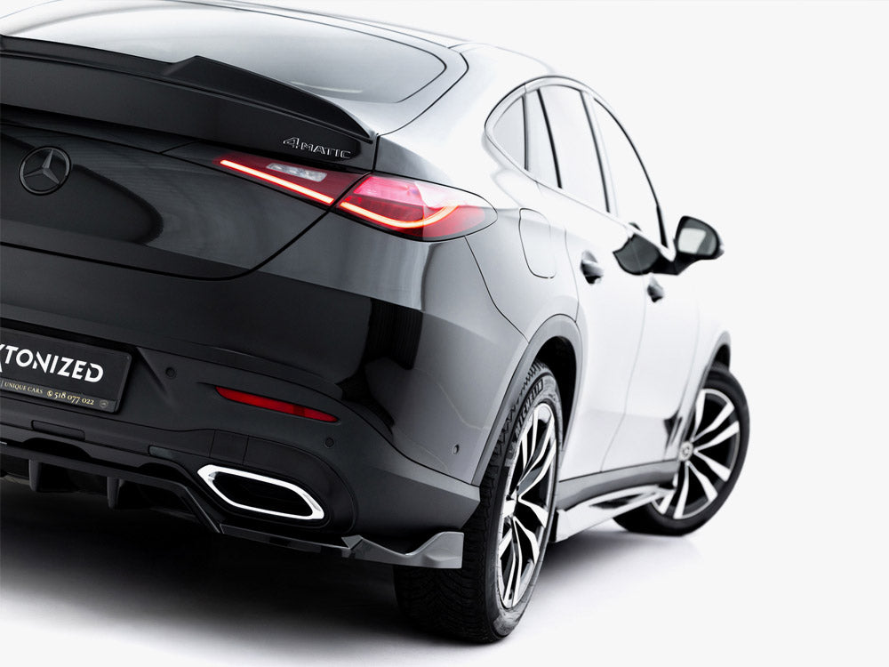 Maxton Design - Rear Splitter (Vertical Bars) Mercedes-Benz GLC Coupe C254