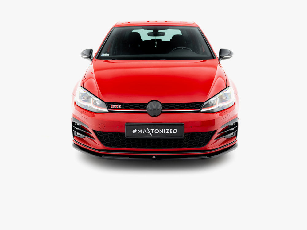 Maxton Design - Front Splitter V.3 Volkswagen Golf GTI / GTD Mk7 Facelift