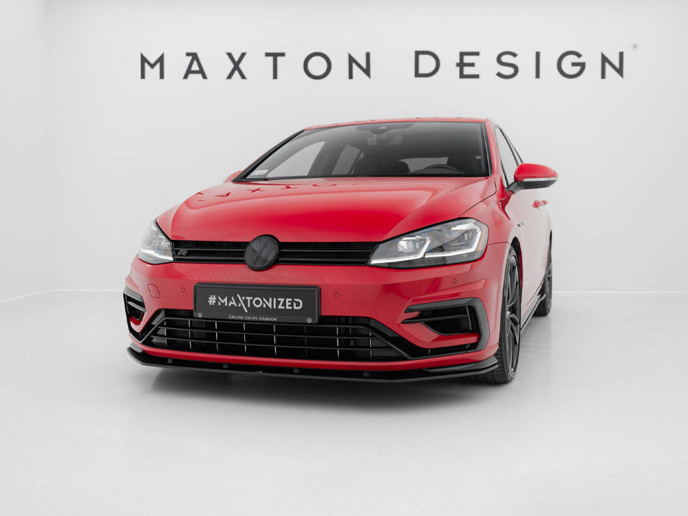 Maxton Design - STREET PRO FRONT SPLITTER VW GOLF 7 R / R-LINE FACELIFT