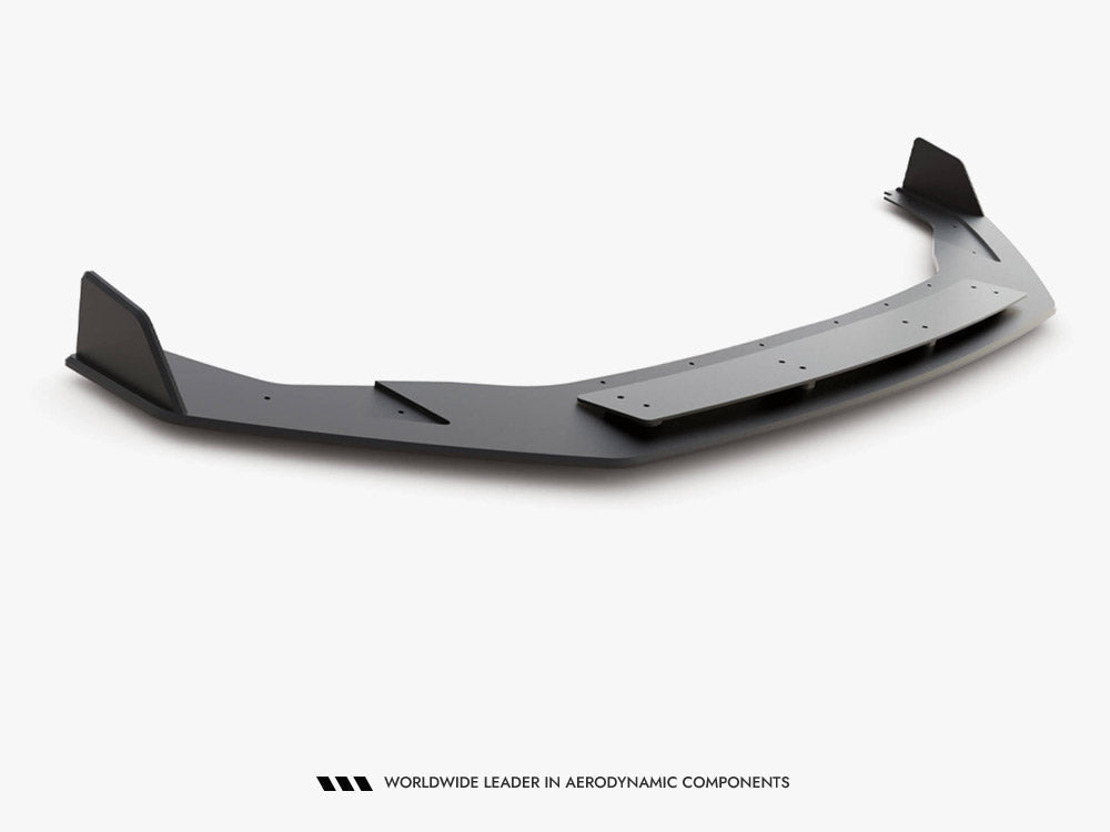 Maxton Design - STREET PRO FRONT SPLITTER V.2 VW GOLF 7 R / R-LINE FACELIFT