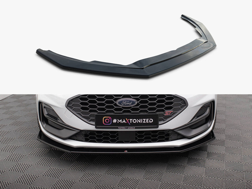 Maxton Design - Front Splitter V.6 Ford Focus ST / ST-Line Mk4 Facelift