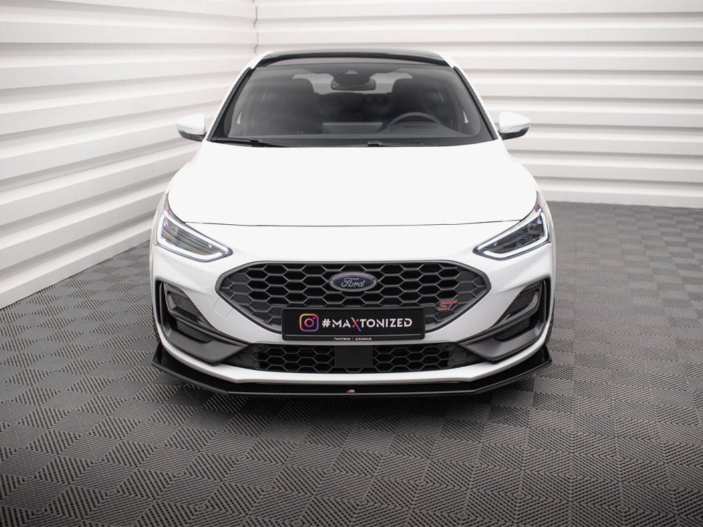Maxton Design - Front Splitter V.6 Ford Focus ST / ST-Line Mk4 Facelift