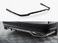 Maxton Design - Rear Splitter (Vertical Bars) Mercedes-Benz E W212 Facelift