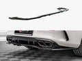 Maxton Design - Rear Splitter (Vertical Bars) Mercedes-AMG C 63AMG Coupe AMG Aero Pack C205 Facelift