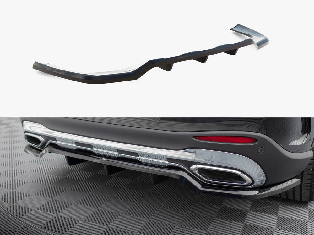 Maxton Design - Rear Splitter (Vertical Bars) Mercedes-Benz GLC AMG-Line X254