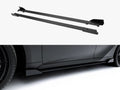 Maxton Design - Street PRO Side Skirt Diffusers + Flaps Lexus IS 500 Mk3 Facelift 2 (XE30)