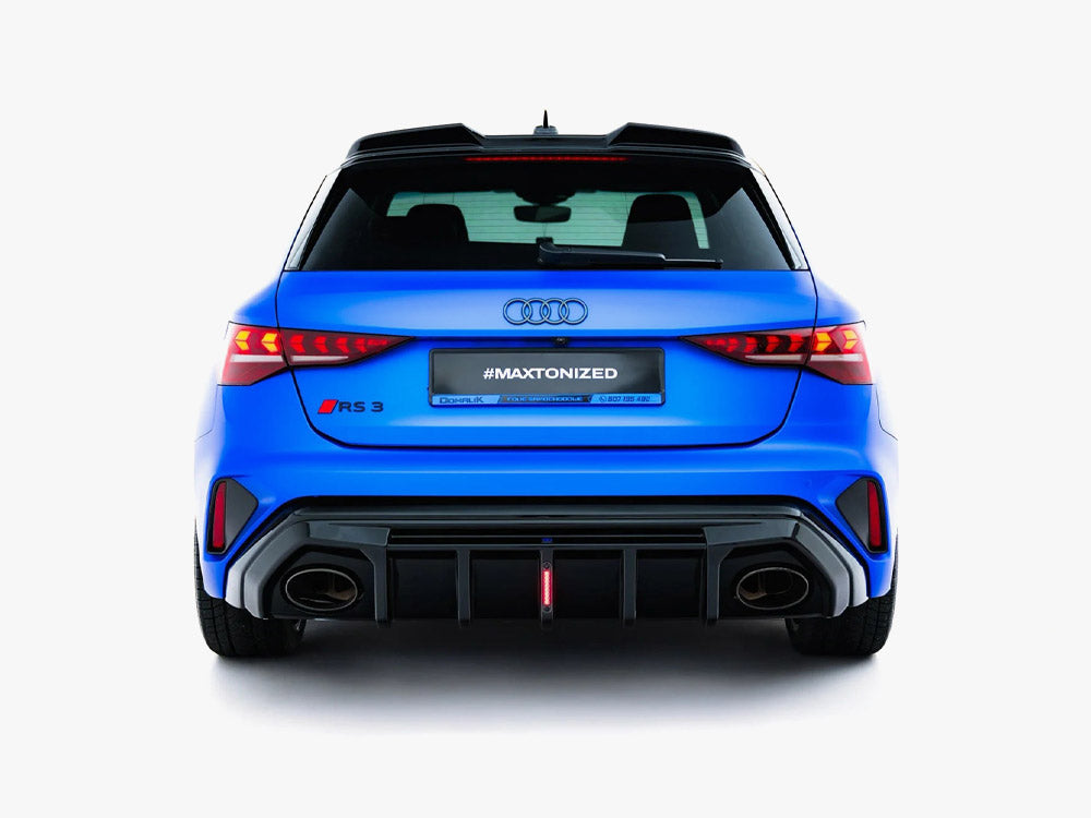 Maxton Design - Rear Valance Audi RS3 8Y Sportback 8Y Facelift (Version with LED light)