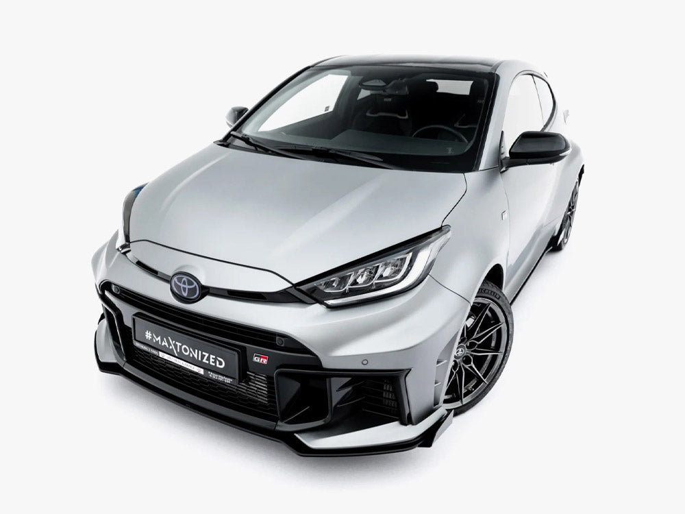 Maxton Design - Street PRO Front Splitter + Flaps Toyota GR Yaris Mk4 Facelift