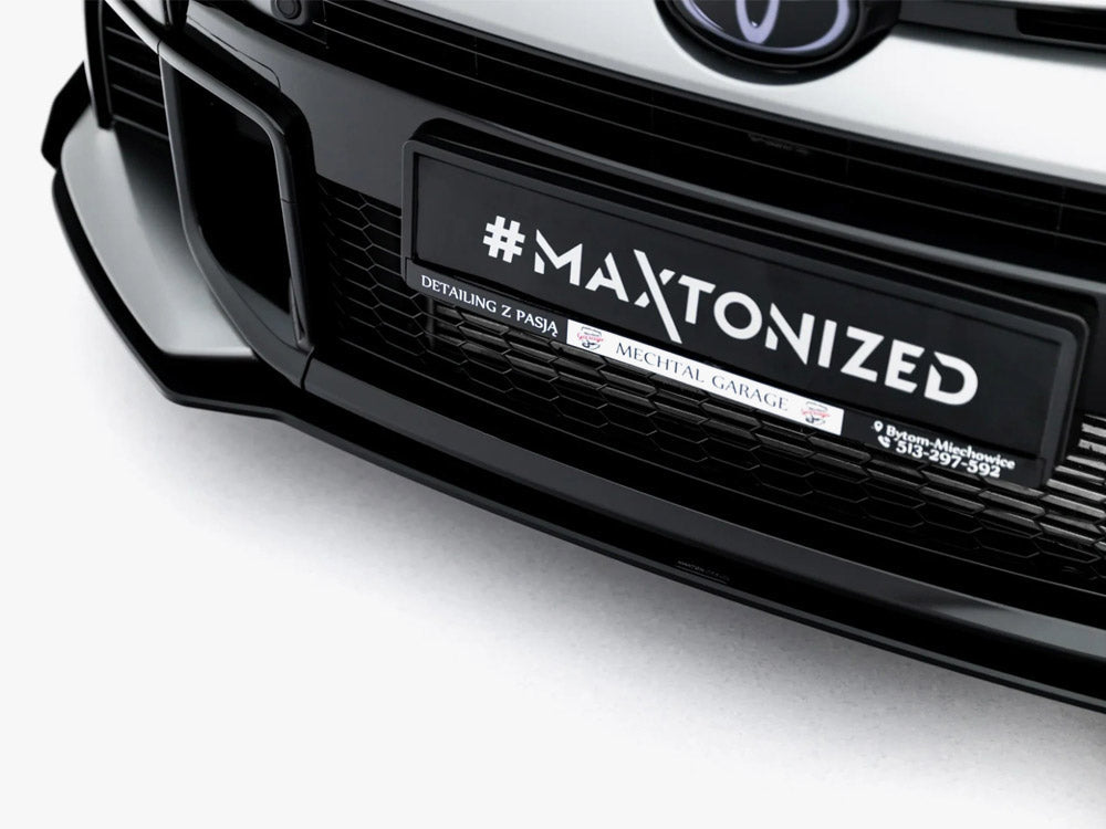 Maxton Design - Street PRO Front Splitter + Flaps Toyota GR Yaris Mk4 Facelift