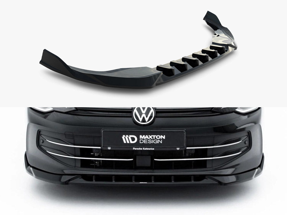 Maxton Design - Front Splitter Volkswagen Golf Variant Mk8 Facelift
