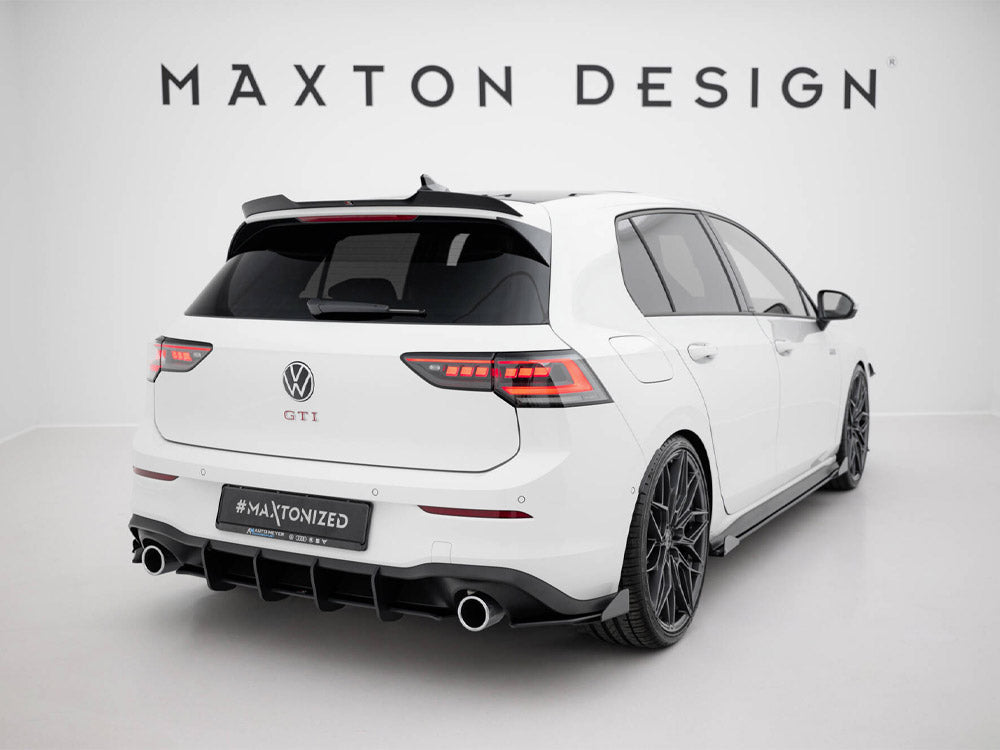 Maxton Design - Street PRO Rear Diffuser V.1 VW Golf 8 GTI
