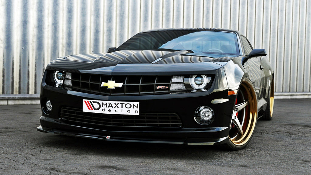 Maxton Design - FRONT SPLITTER CHEVROLET CAMARO V SS - EU VERSION (PREFACE) (2009-13)