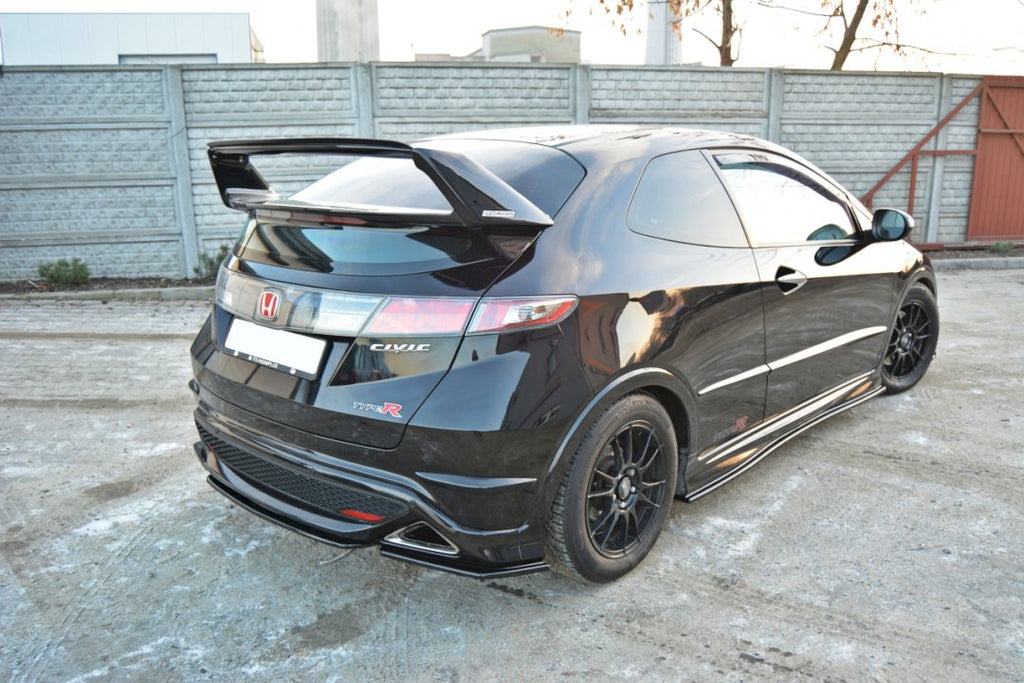 Maxton Design - REAR SIDE SPLITTERS HONDA CIVIC VIII TYPE S/R