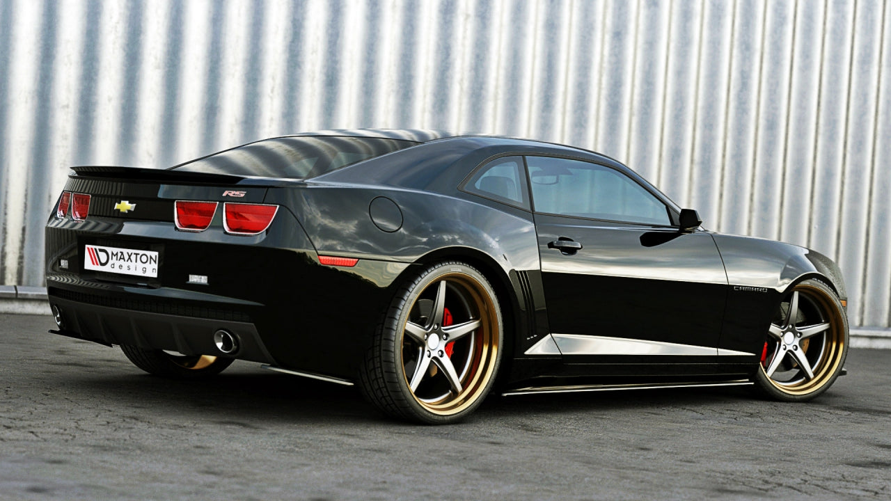 Maxton Design - SIDE SKIRTS DIFFUSERS CHEVROLET CAMARO V SS - EU VERSION (PREFACE) (2009-13)