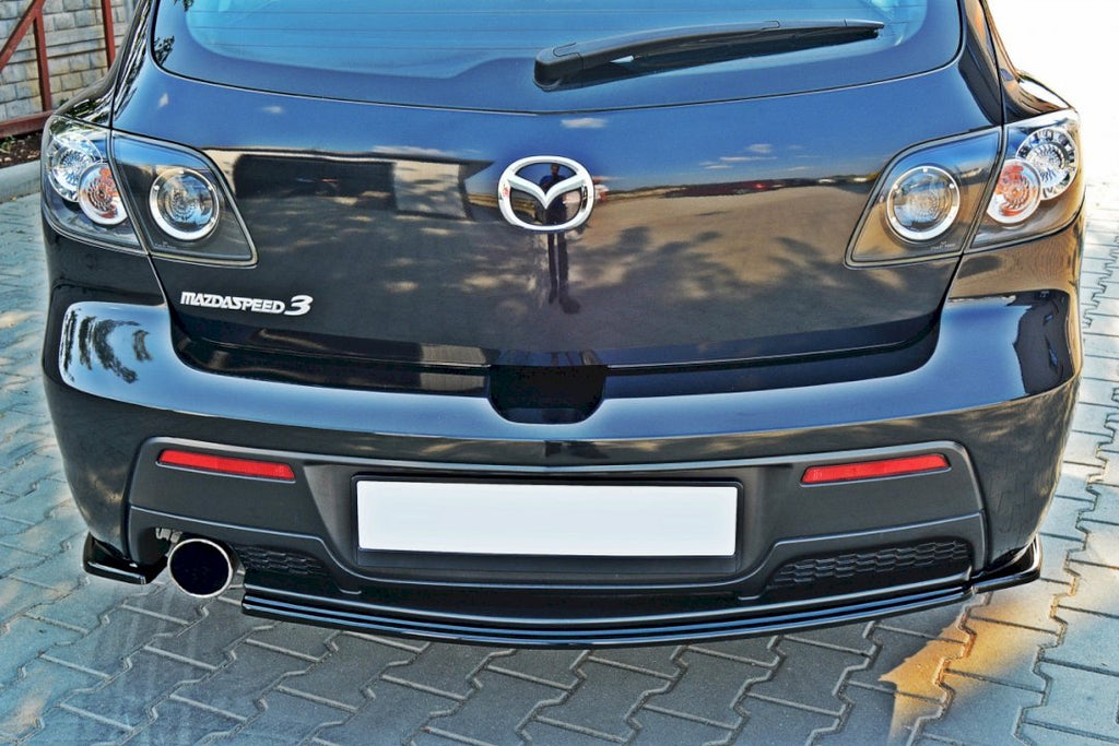 Maxton Design - REAR SIDE SPLITTERS MAZDA 3 MPS MK1 (PREFACE)