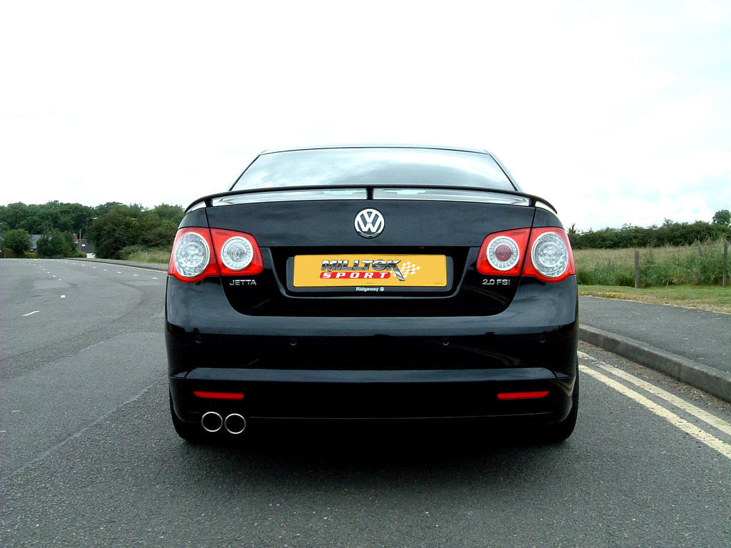 Milltek Sport - Volkswagen Jetta Mk5 GLI 2.0T FSI Cat Back Exhaust (Multiple Options)