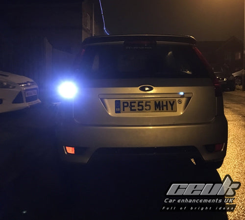 BriteVue 382 Reverse Light Bulb Upgrade – 6000K Ultra White LED (P21w | 1156 | BA15s)