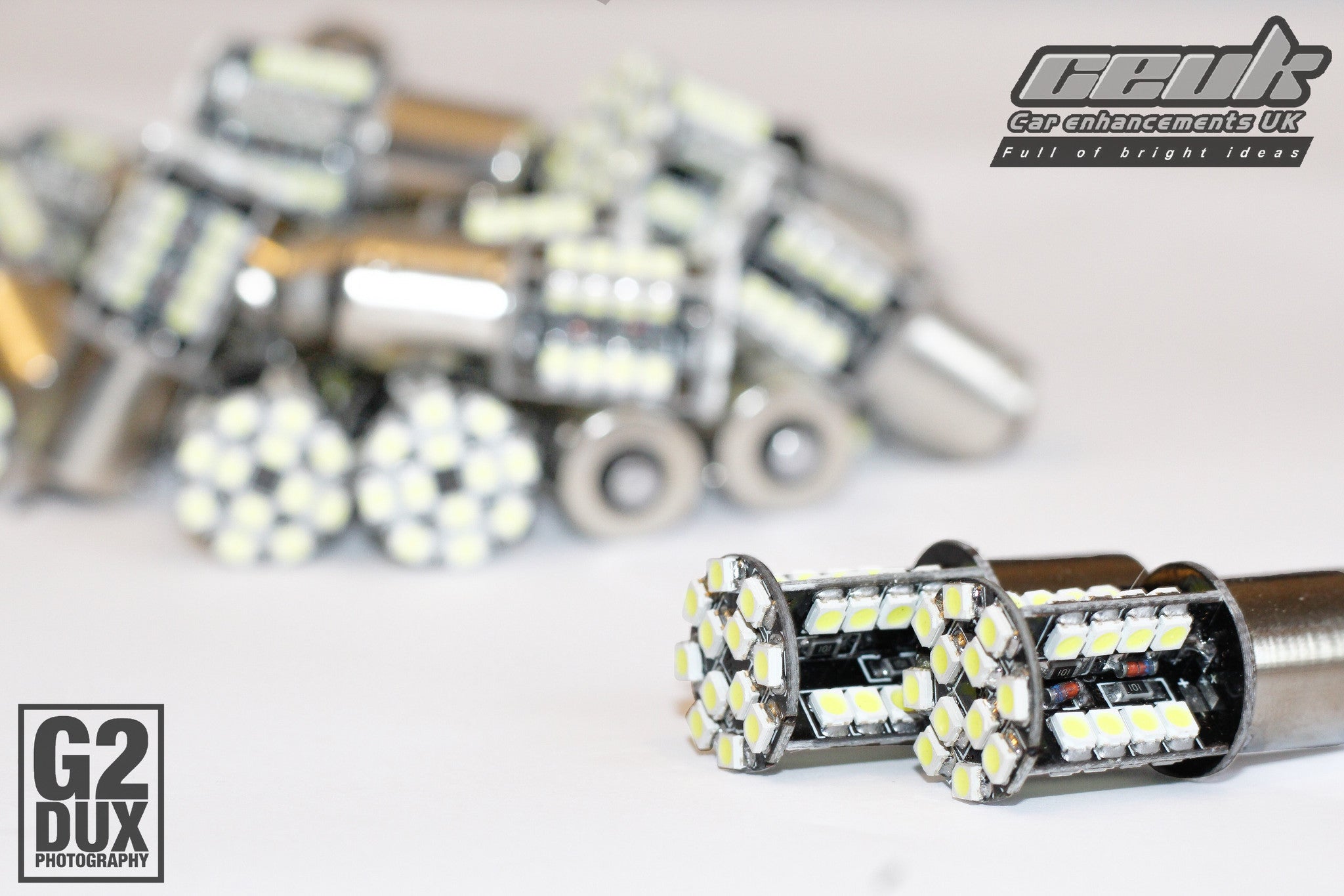 BriteVue 382 Reverse Light Bulb – 44 SMD Canbus Error Free LED (P21w | 1156 | BA15s)