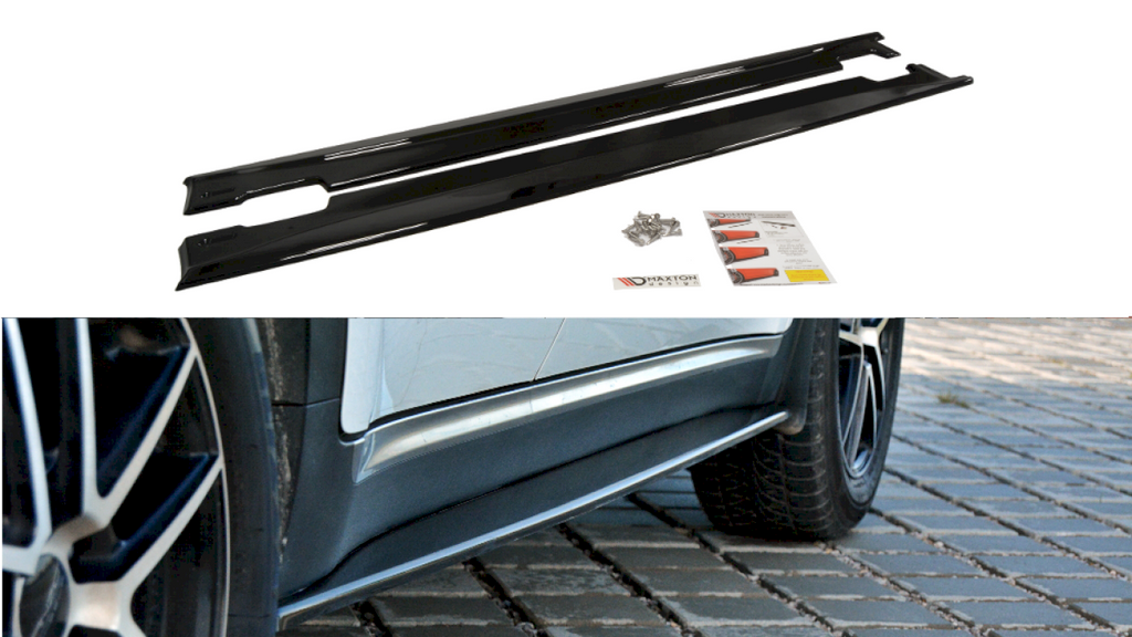 Maxton Design - SIDE SKIRTS DIFFUSERS KIA SPORTAGE MK4 GT LINE (2015-19)