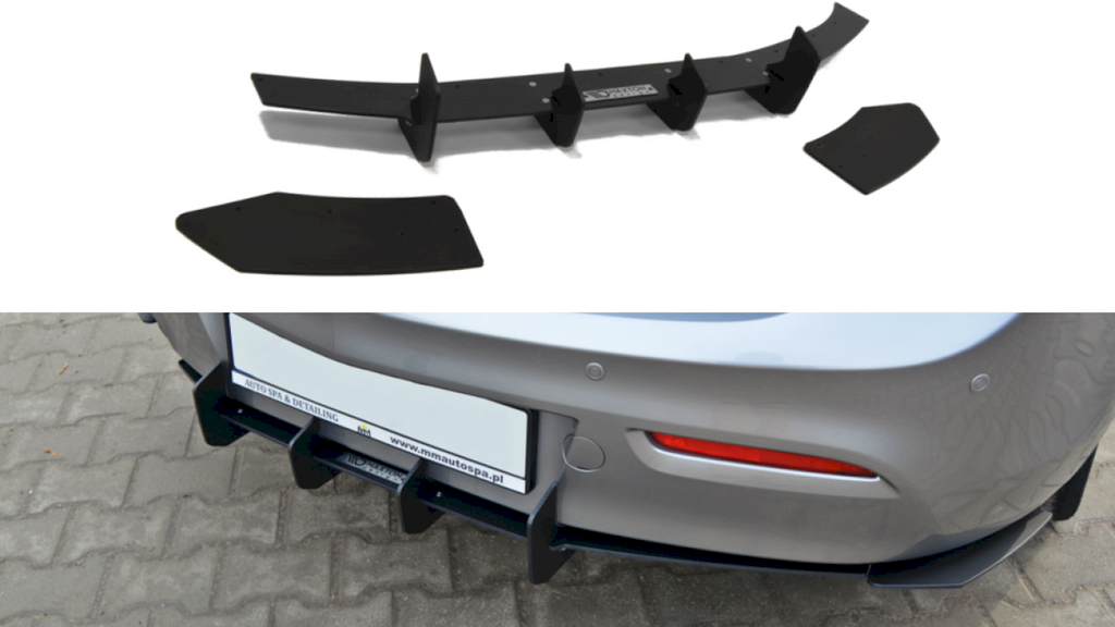Maxton Design - MAZDA 3 MK2 SPORT (PREFACE) REAR DIFFUSER & REAR SIDE SPLITTERS