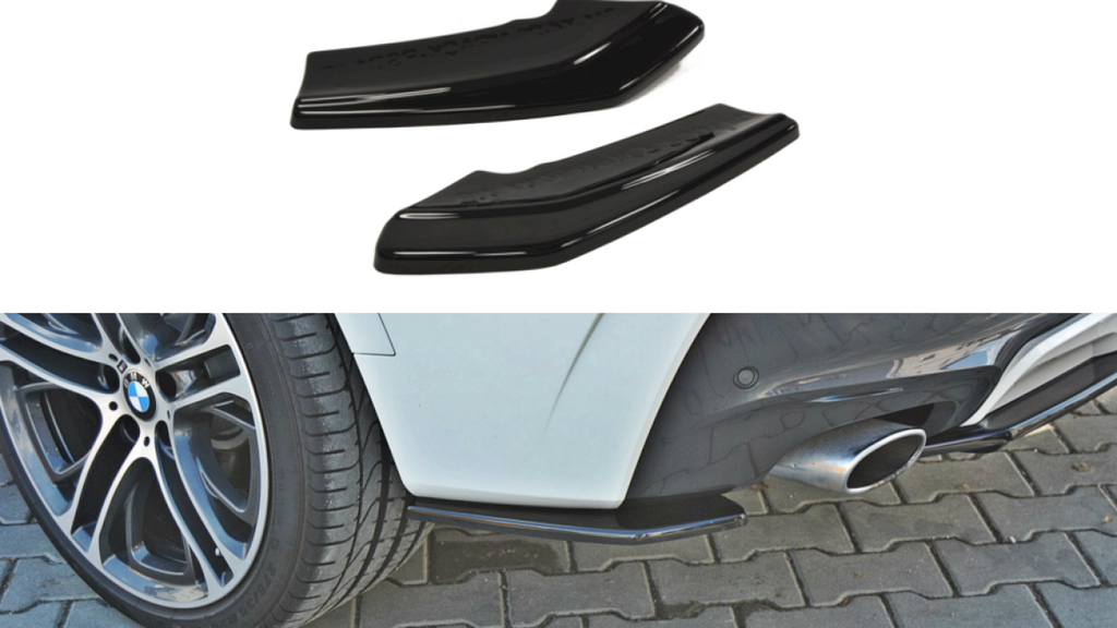 Maxton Design - REAR SIDE SPLITTERS BMW X4 M-PACK
