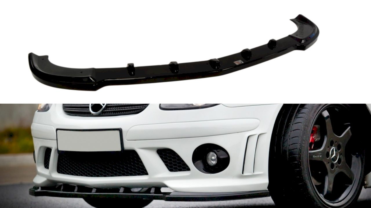 Maxton Design - FRONT SPLITTER MERCEDES SLK R170 FOR AMG 204 BUMPER