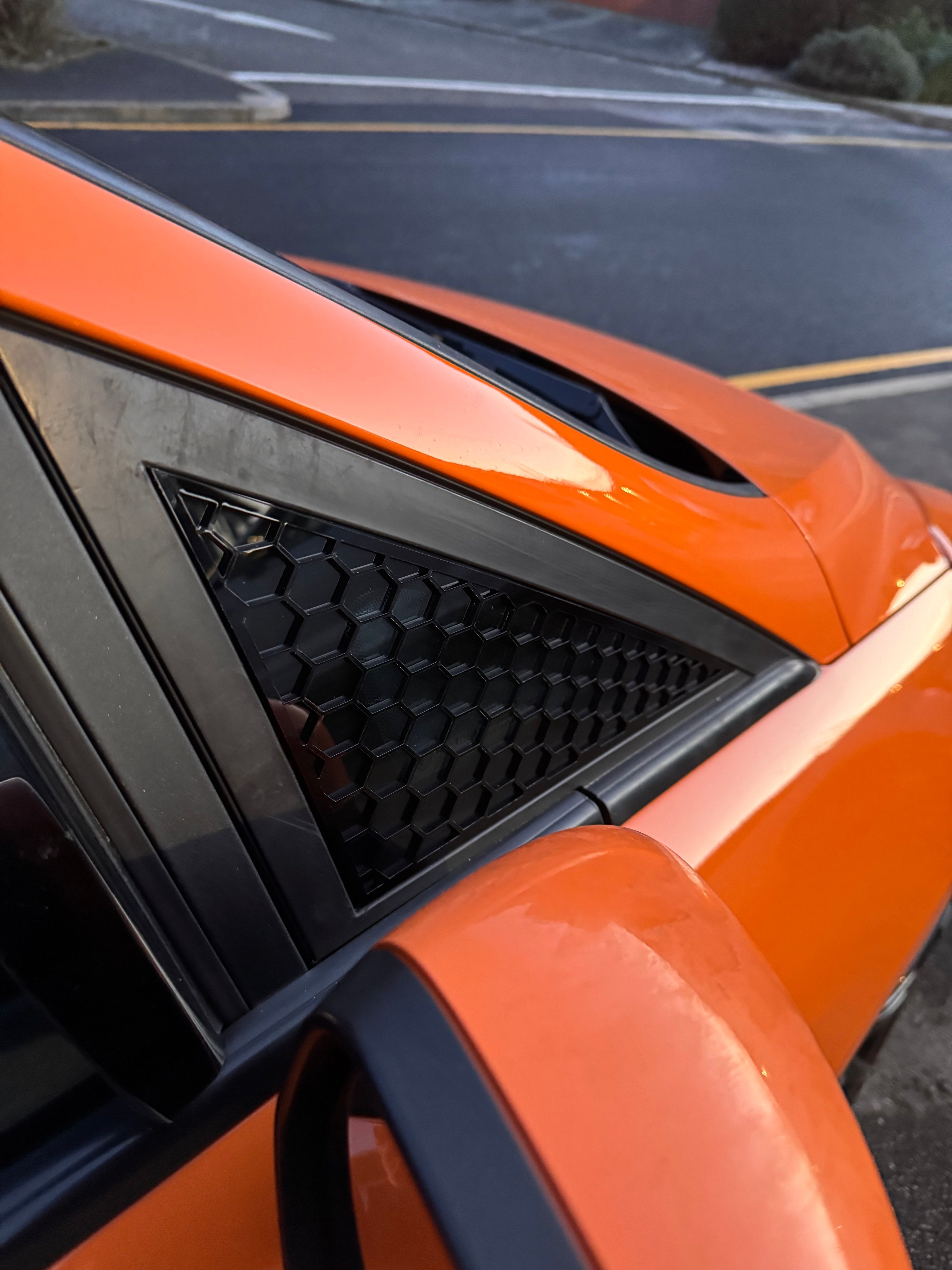 MK8 / MK8.5 Ford Fiesta Front Quarter Window Panels - Ford Performance Hex
