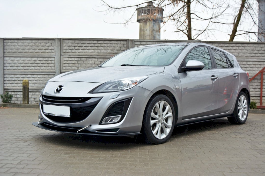 Maxton Design - FRONT RACING SPLITTER MAZDA 3 MK2 SPORT (PREFACE)