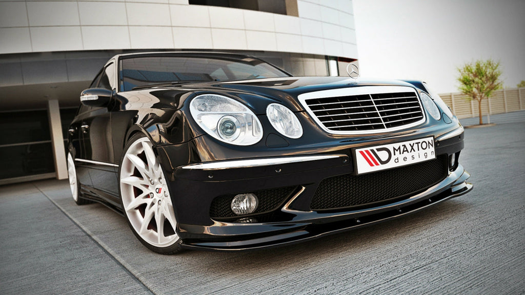 Maxton Design - FRONT SPLITTER MERCEDES E W211 AMG PREFACE