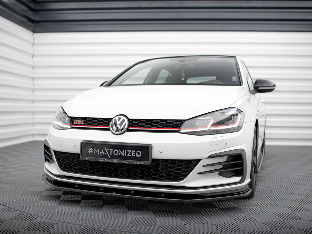Maxton Design - Front Splitter V.1 Volkswagen Golf GTI / GTD Mk7 Facelift