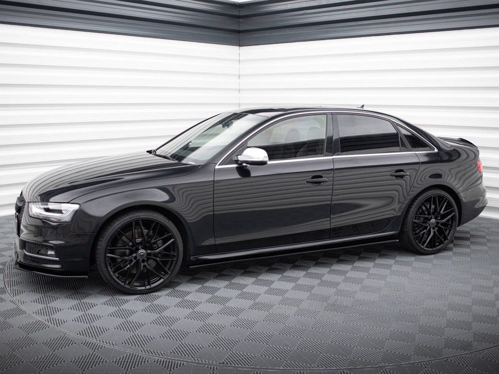 Maxton Design - SIDE SKIRTS DIFFUSERS AUDI S4 B8 FACELIFT (2012-UP)