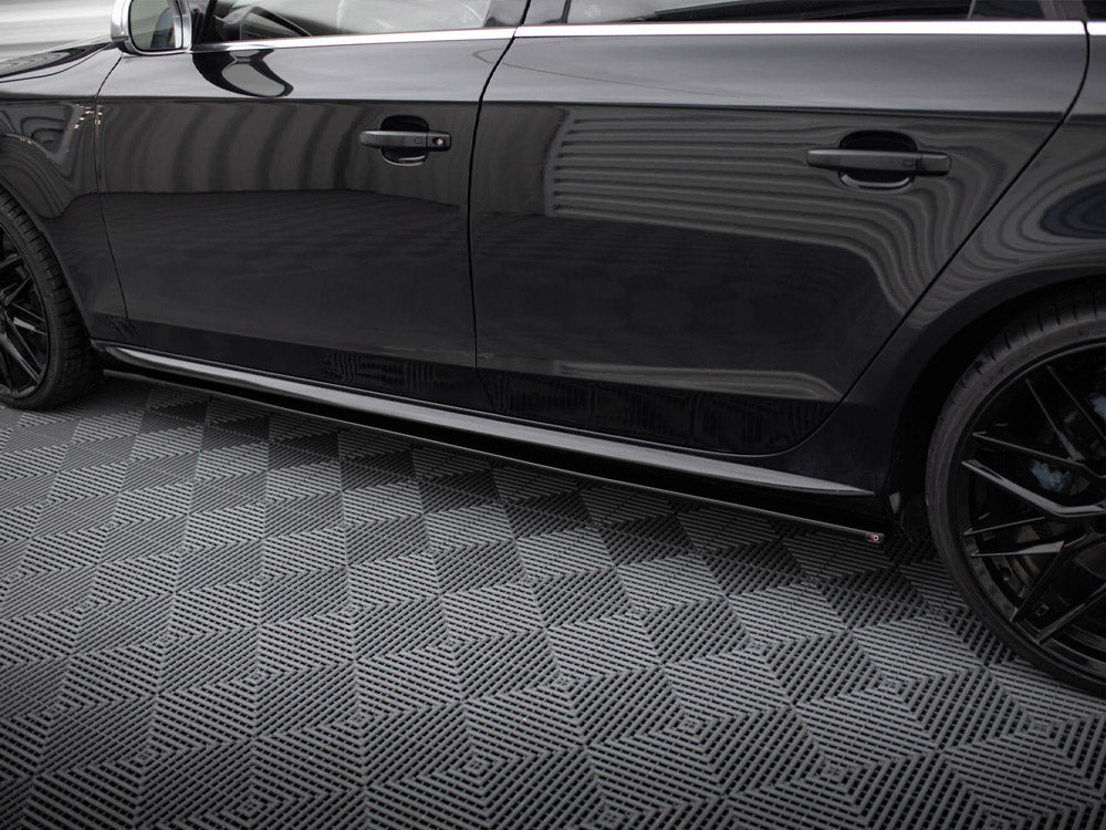Maxton Design - SIDE SKIRTS DIFFUSERS AUDI S4 B8 FACELIFT (2012-UP)